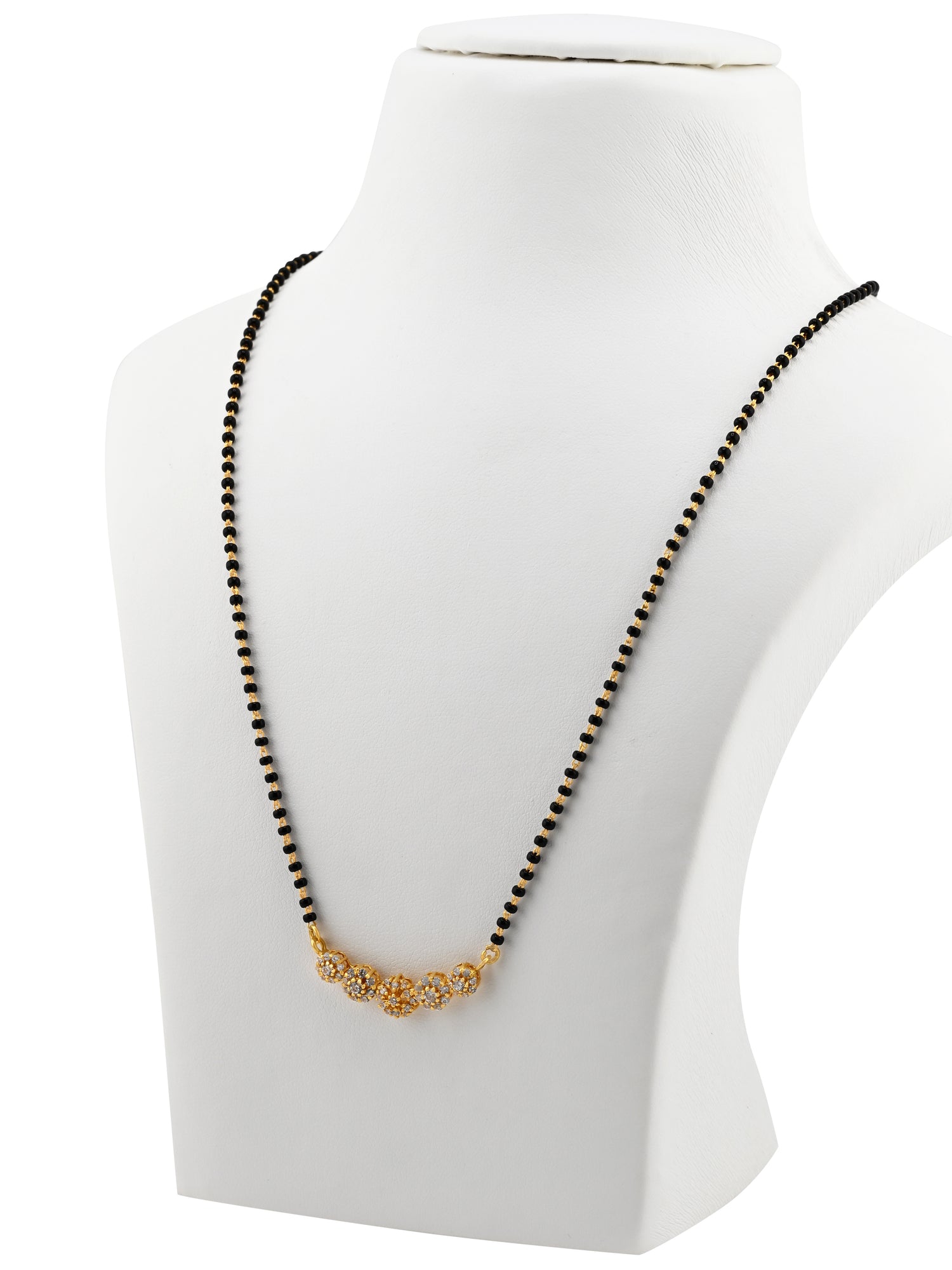 22ct Gold CZ Modern Mangal Sutra