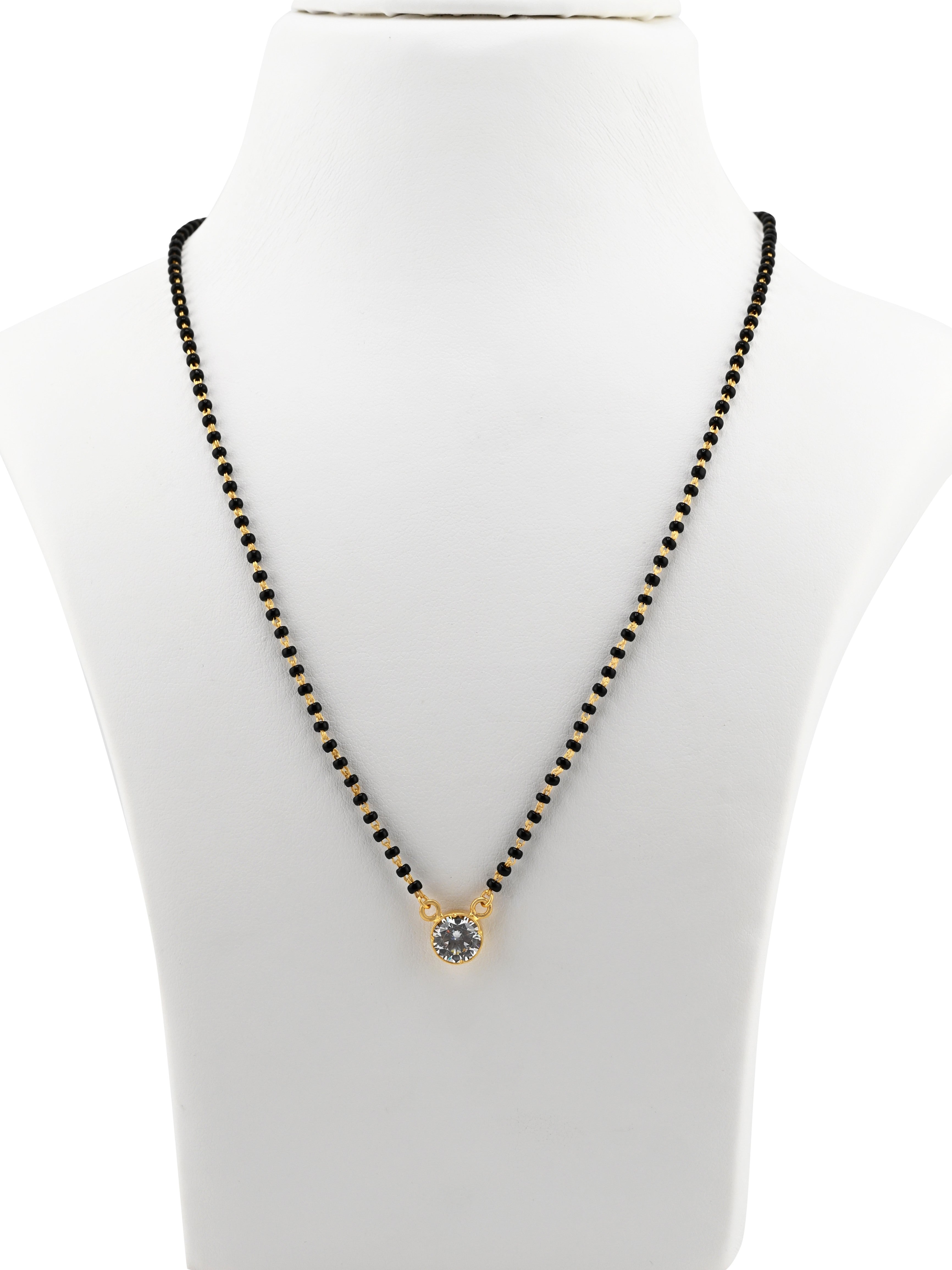 22ct Gold CZ Mangal Sutra