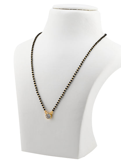 22ct Gold CZ Mangal Sutra