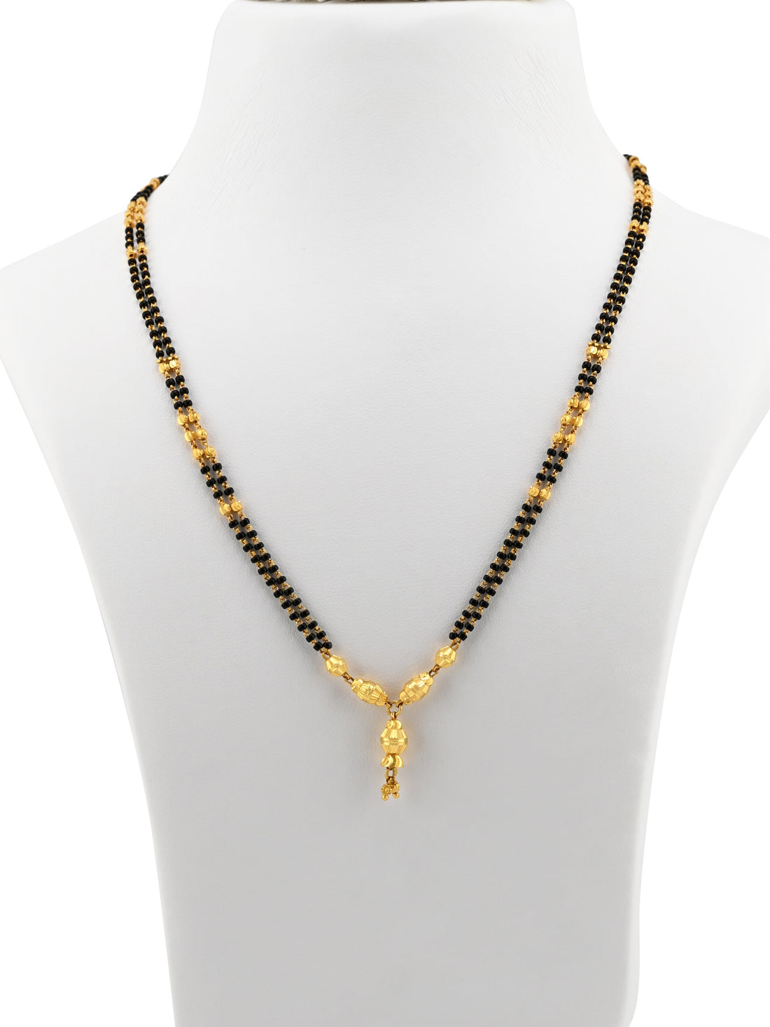 22ct Gold Ball 2 Row Mangal Sutra