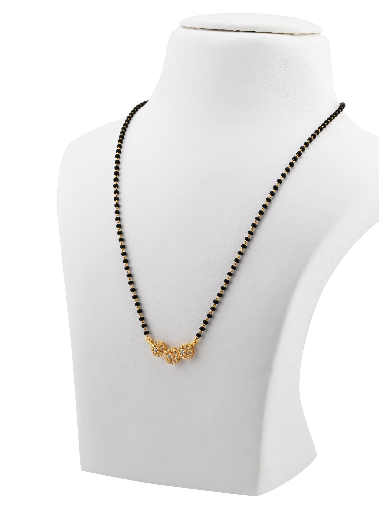 22ct Gold CZ Mangal Sutra