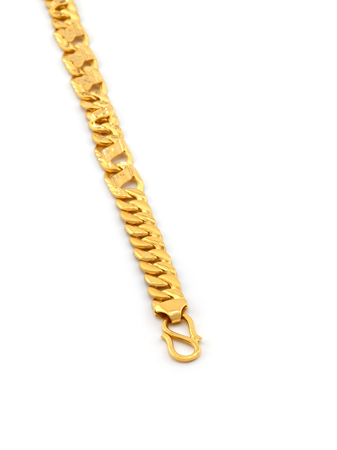 22ct Gold Hollow Bracelet