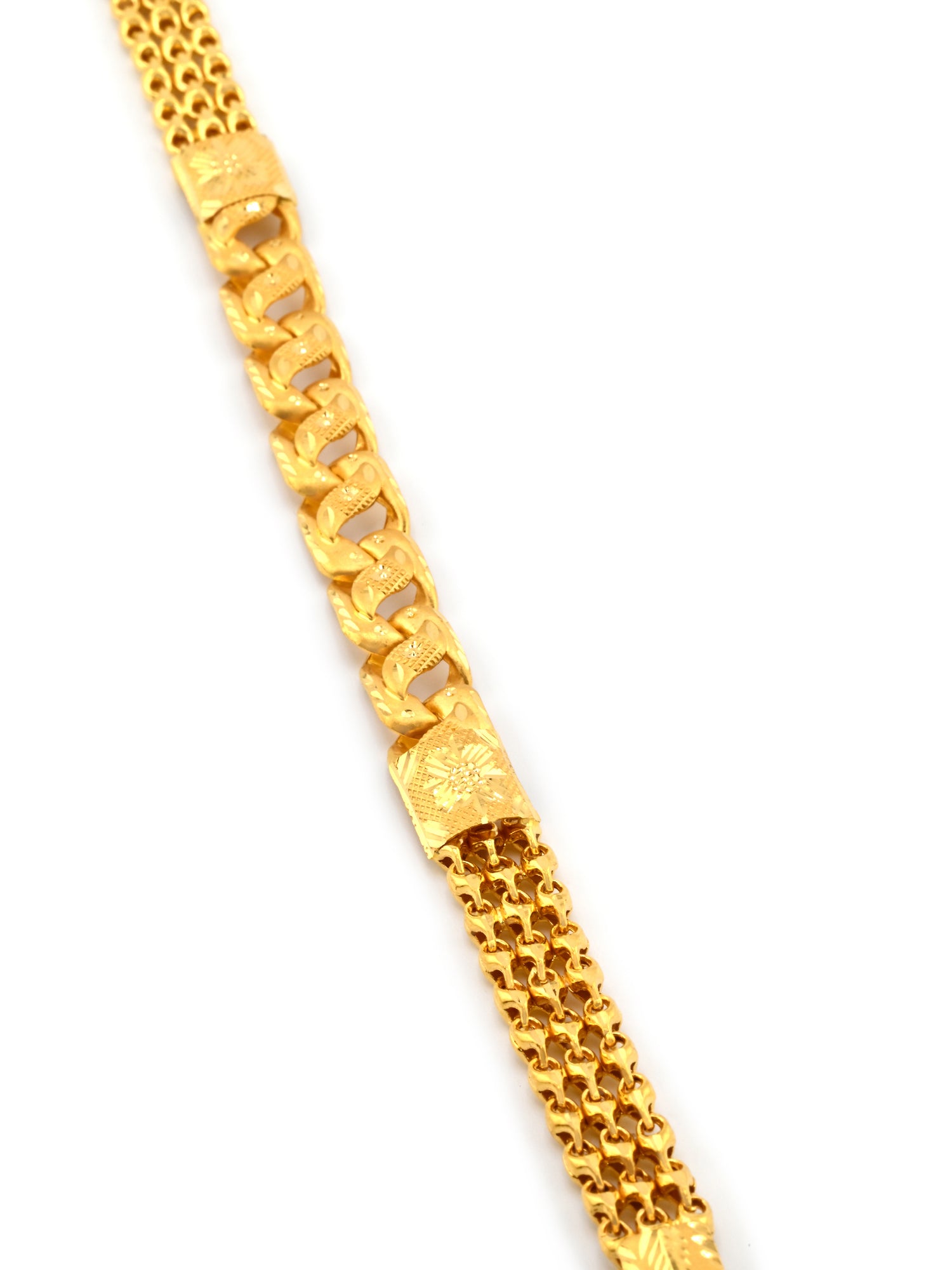 22ct Gold Mens Bracelet
