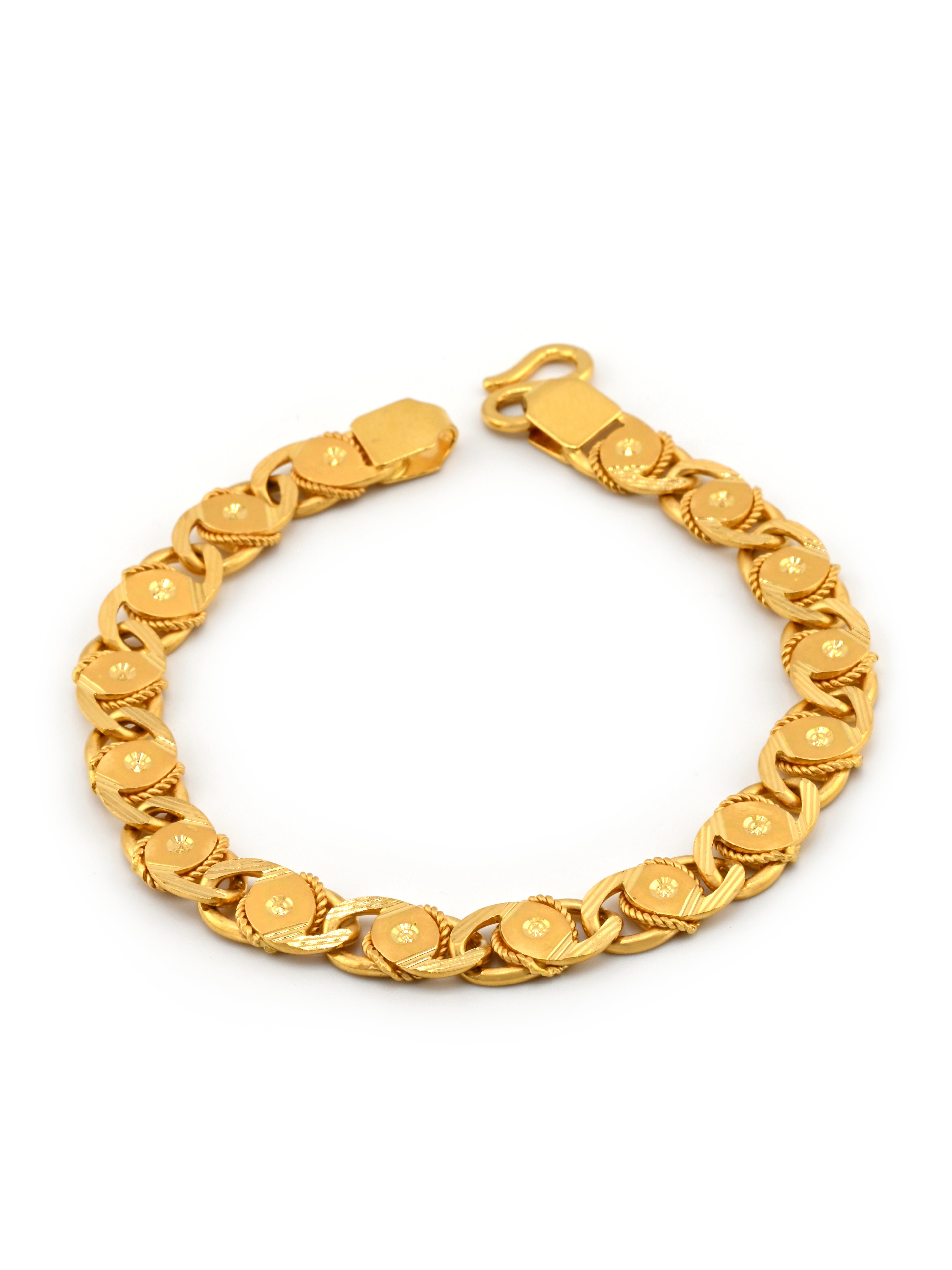 22ct Gold Mens Bracelet