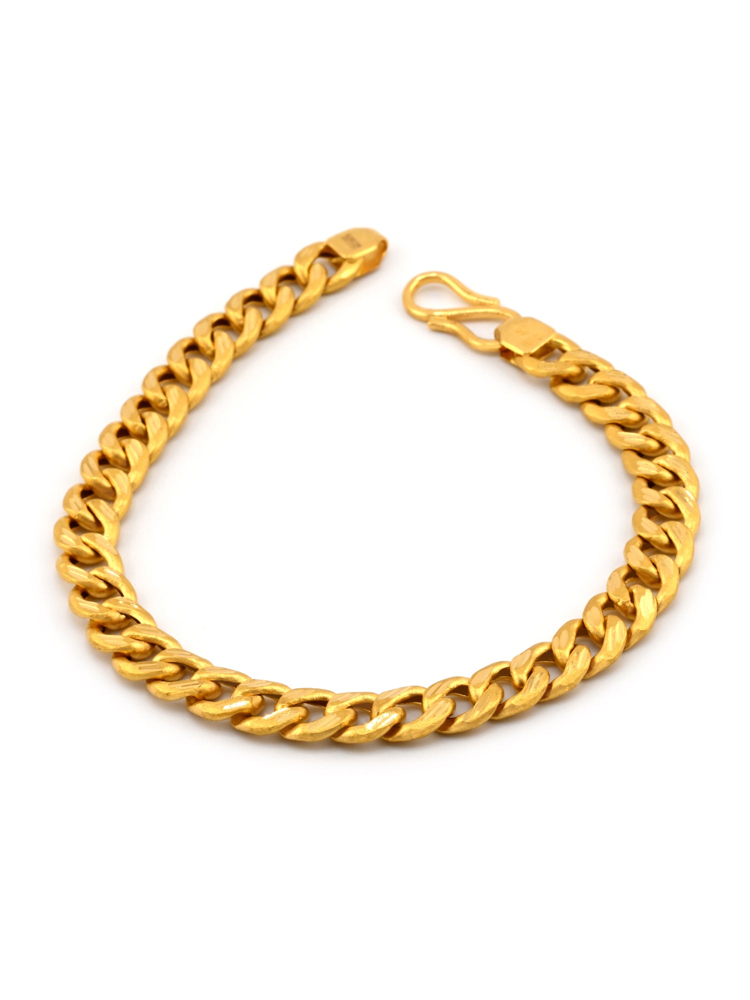 22ct Gold Curb Bracelet