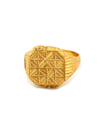22ct Gold Mens Ring