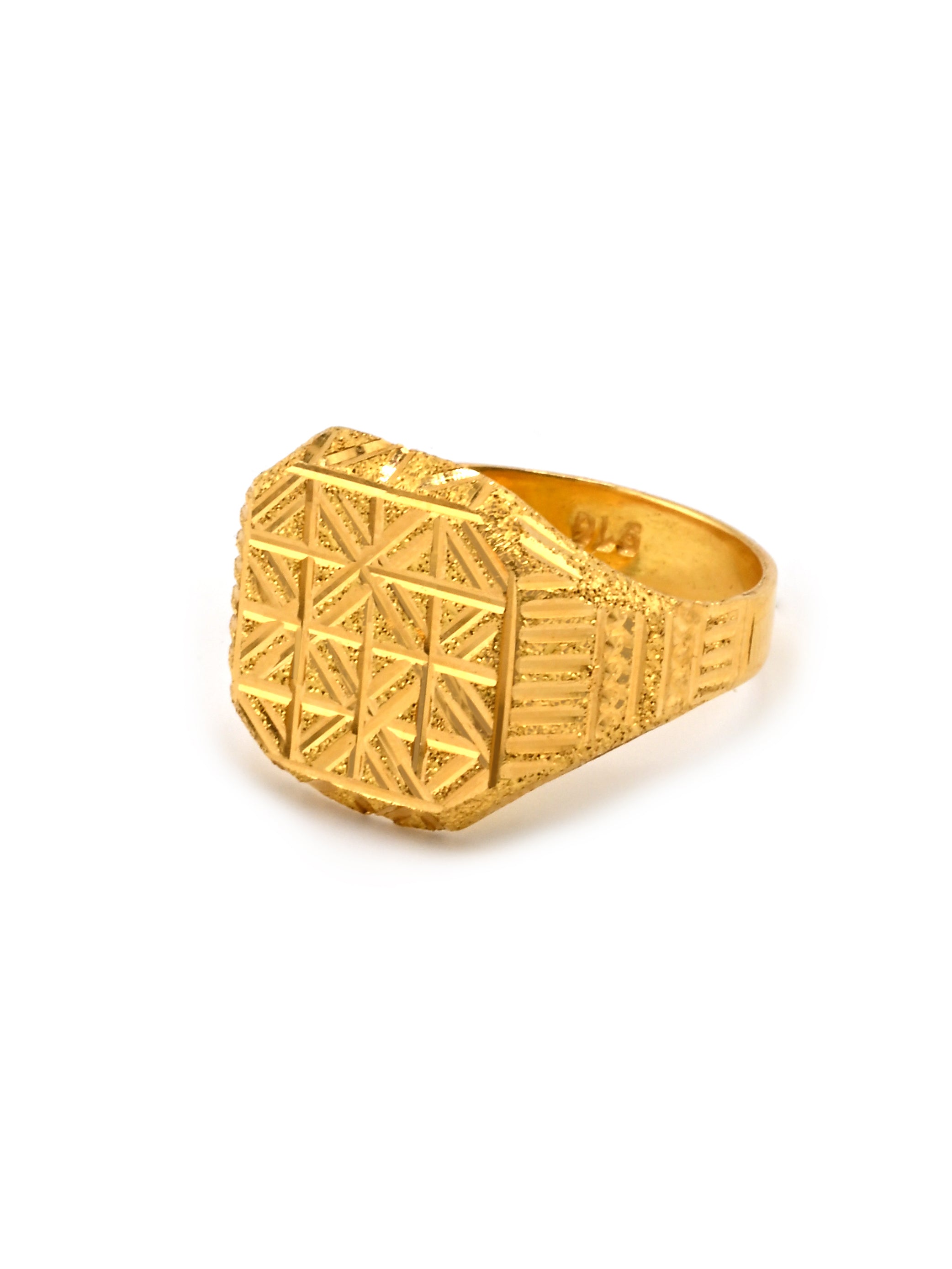 22ct Gold Mens Ring