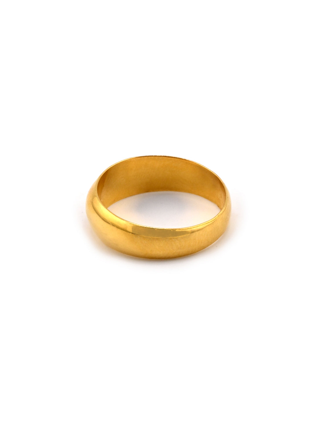 22ct Gold Plain Band Ring