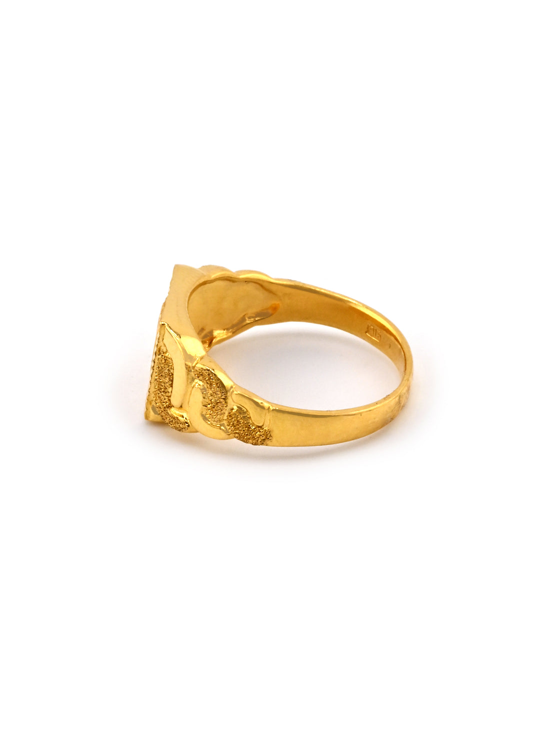 22ct Gold Khanda Mens Ring