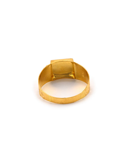 22ct Gold Lightweight Mens Ring