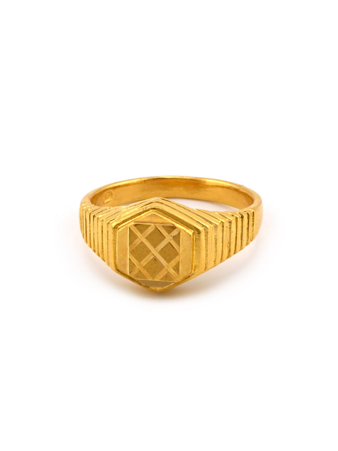 22ct Gold Mens Ring