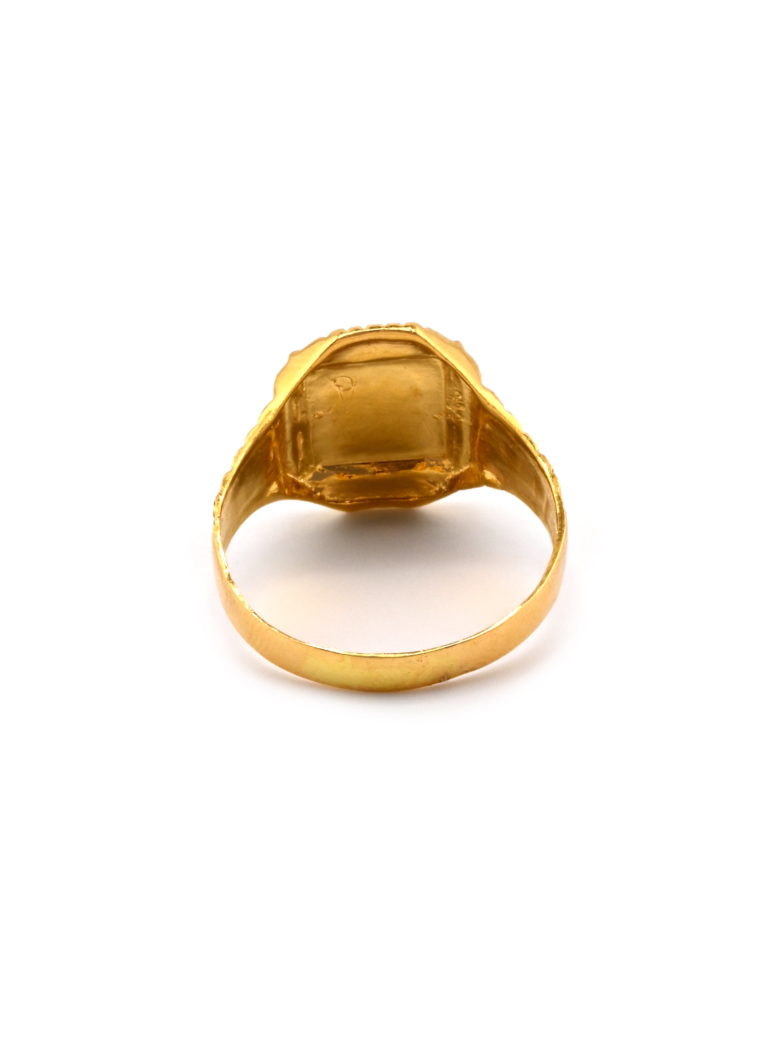 22ct Gold Mens Ring