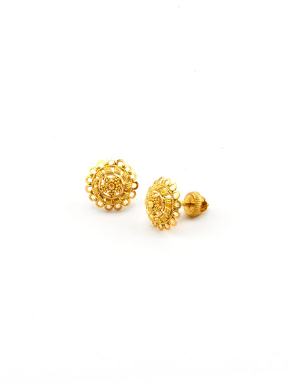 22ct Gold Filigree Tops