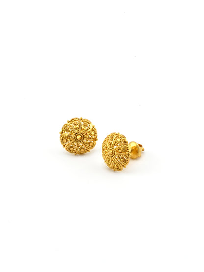 22ct Gold Filigree Tops