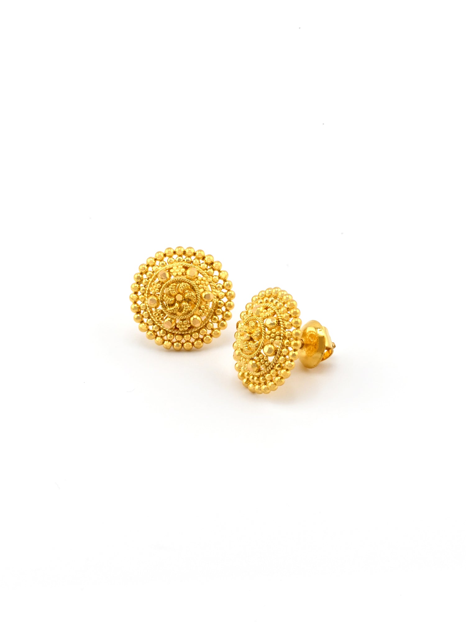 22ct Gold Filigree Tops