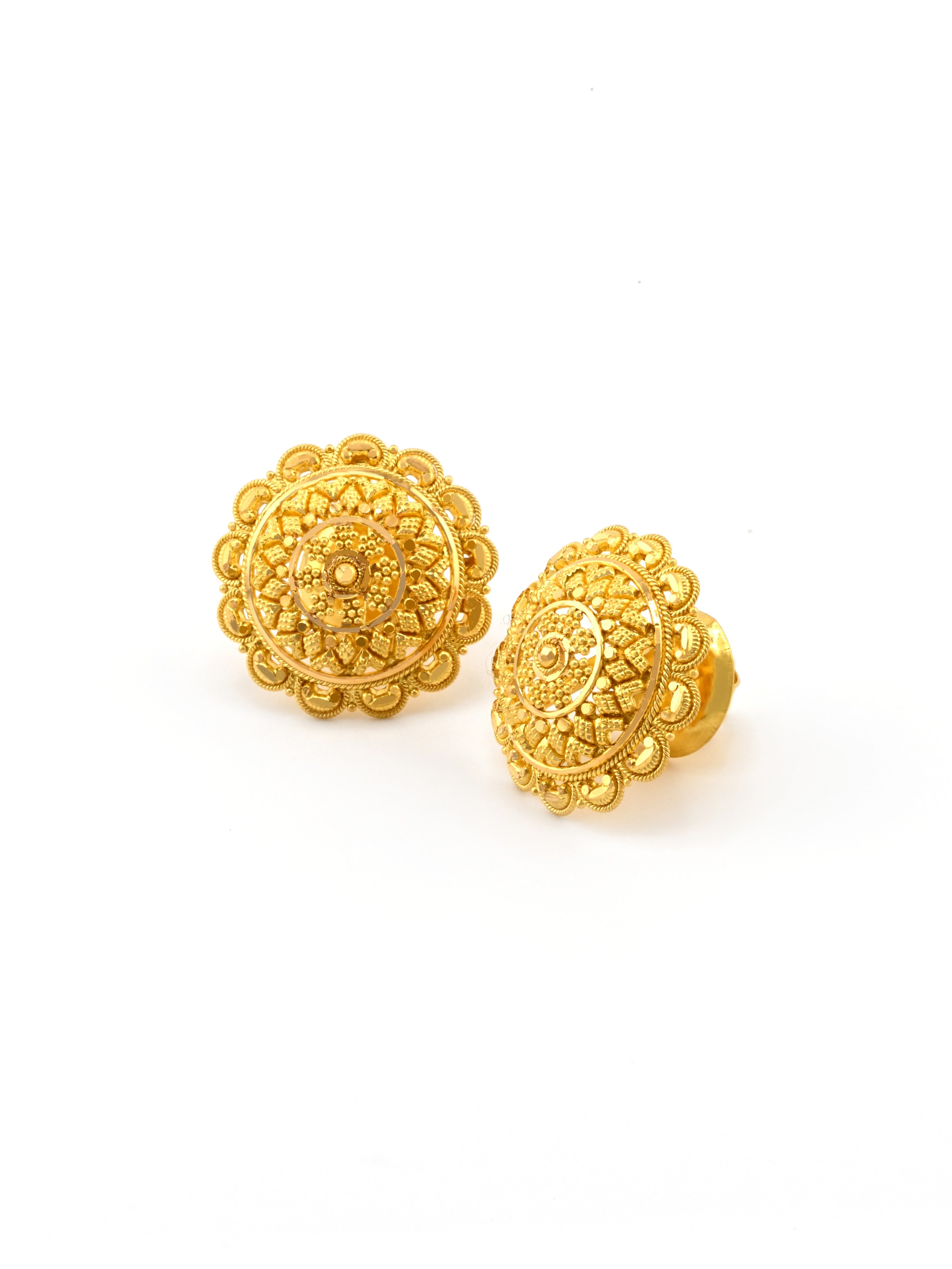 22ct Gold Filigree Tops