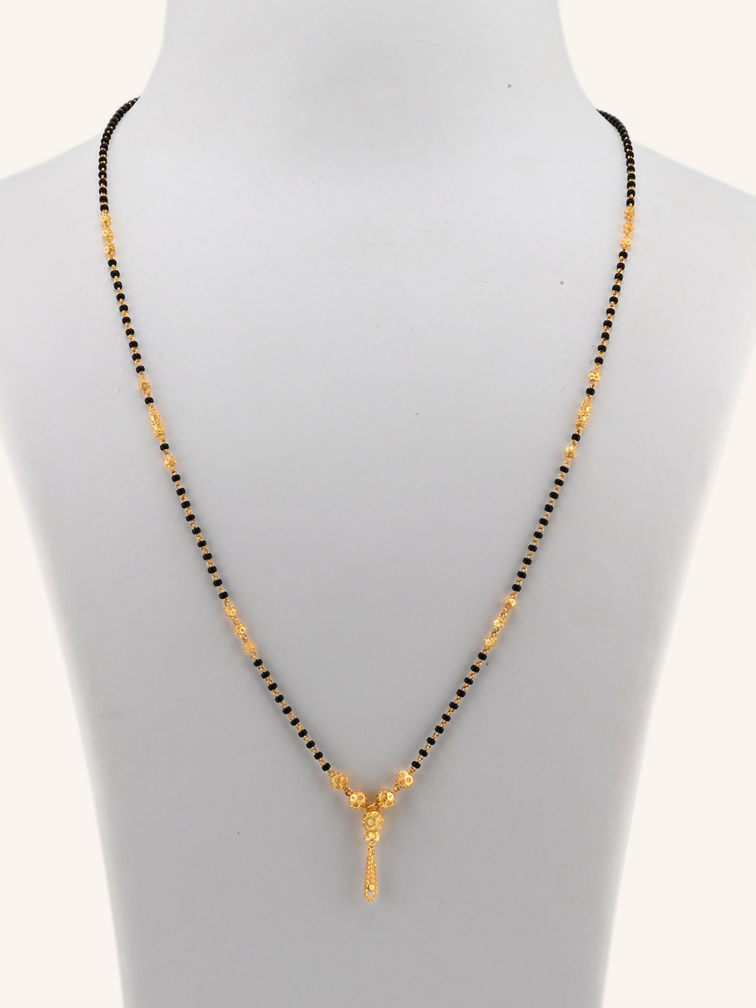 Precious 22ct Gold Ball Long Mangal Sutra