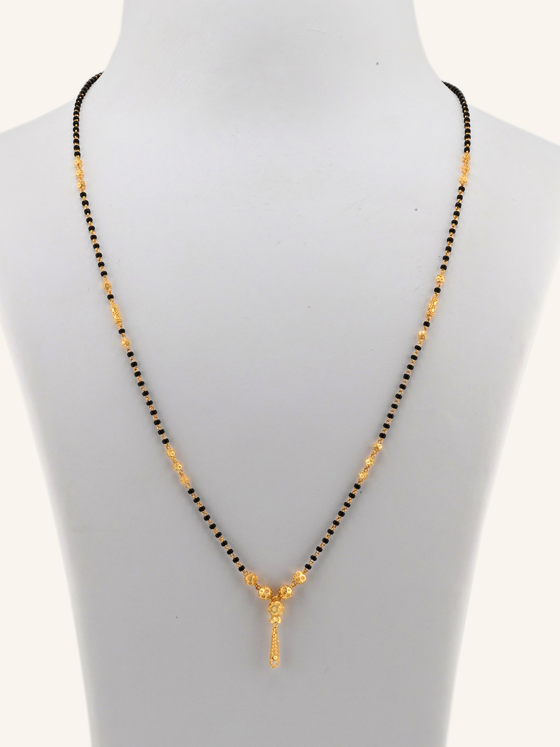 Precious 22ct Gold Ball Long Mangal Sutra
