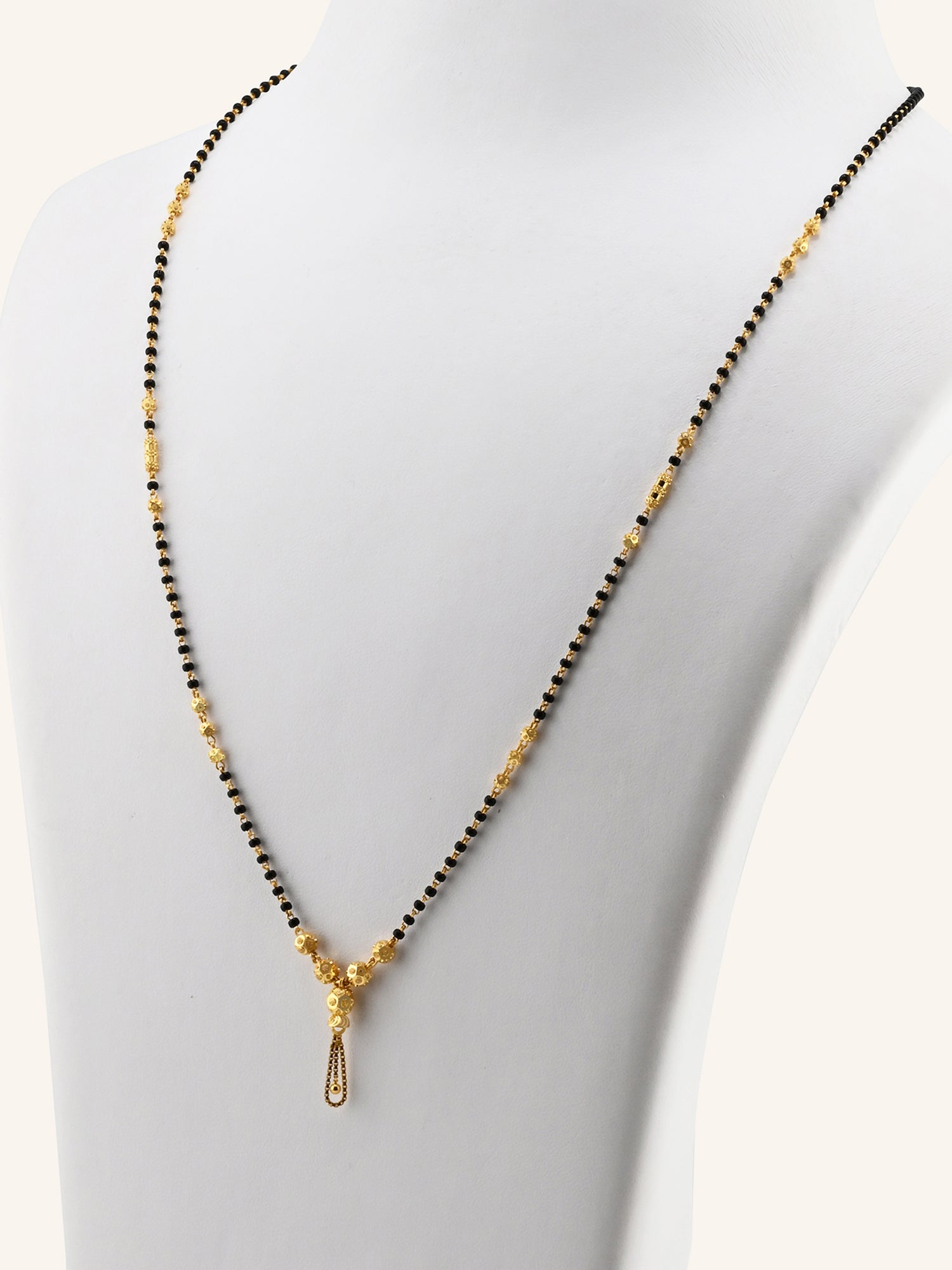 Precious 22ct Gold Ball Long Mangal Sutra