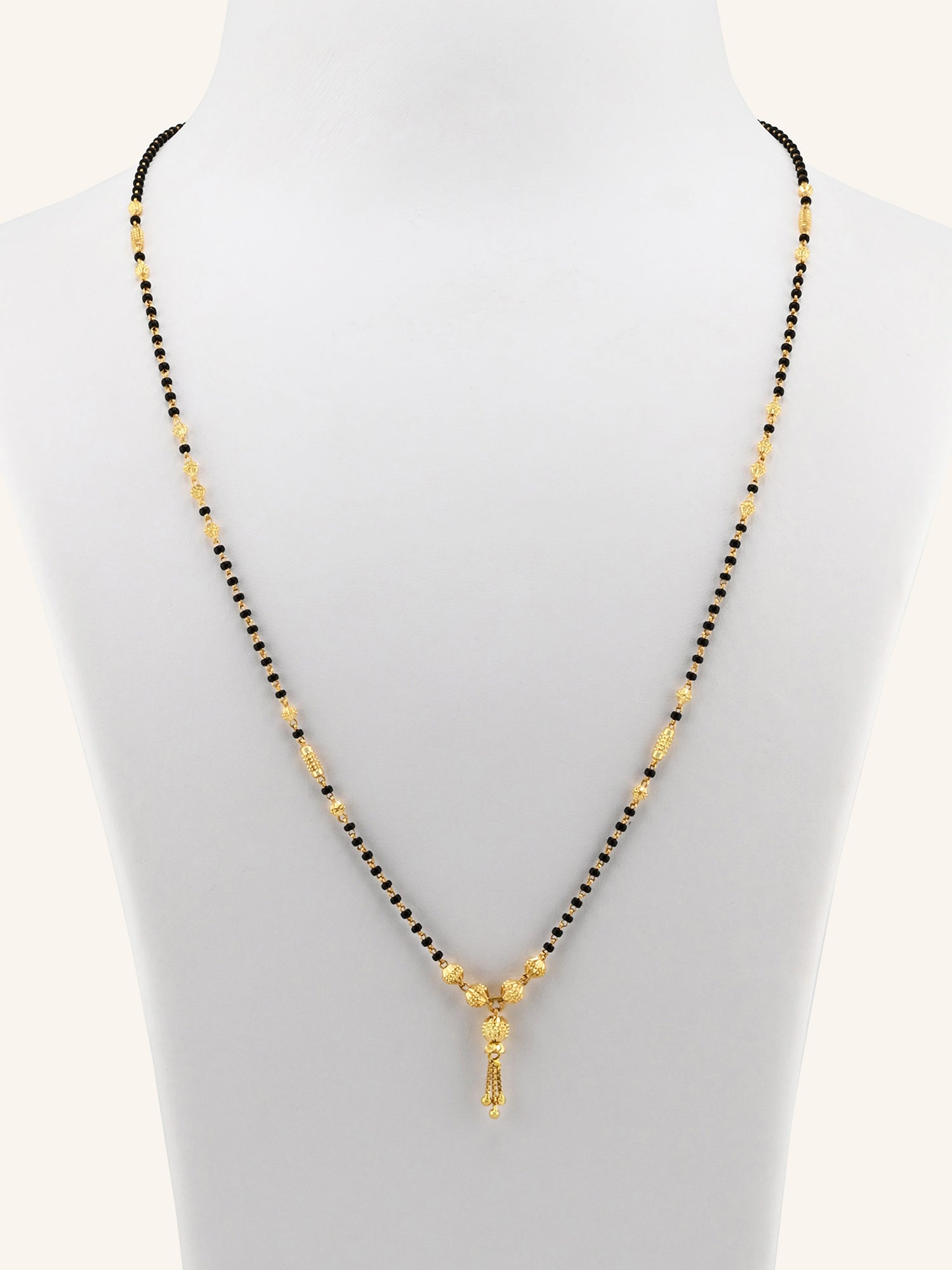 Authentic 22ct Gold Ball Long Mangal Sutra
