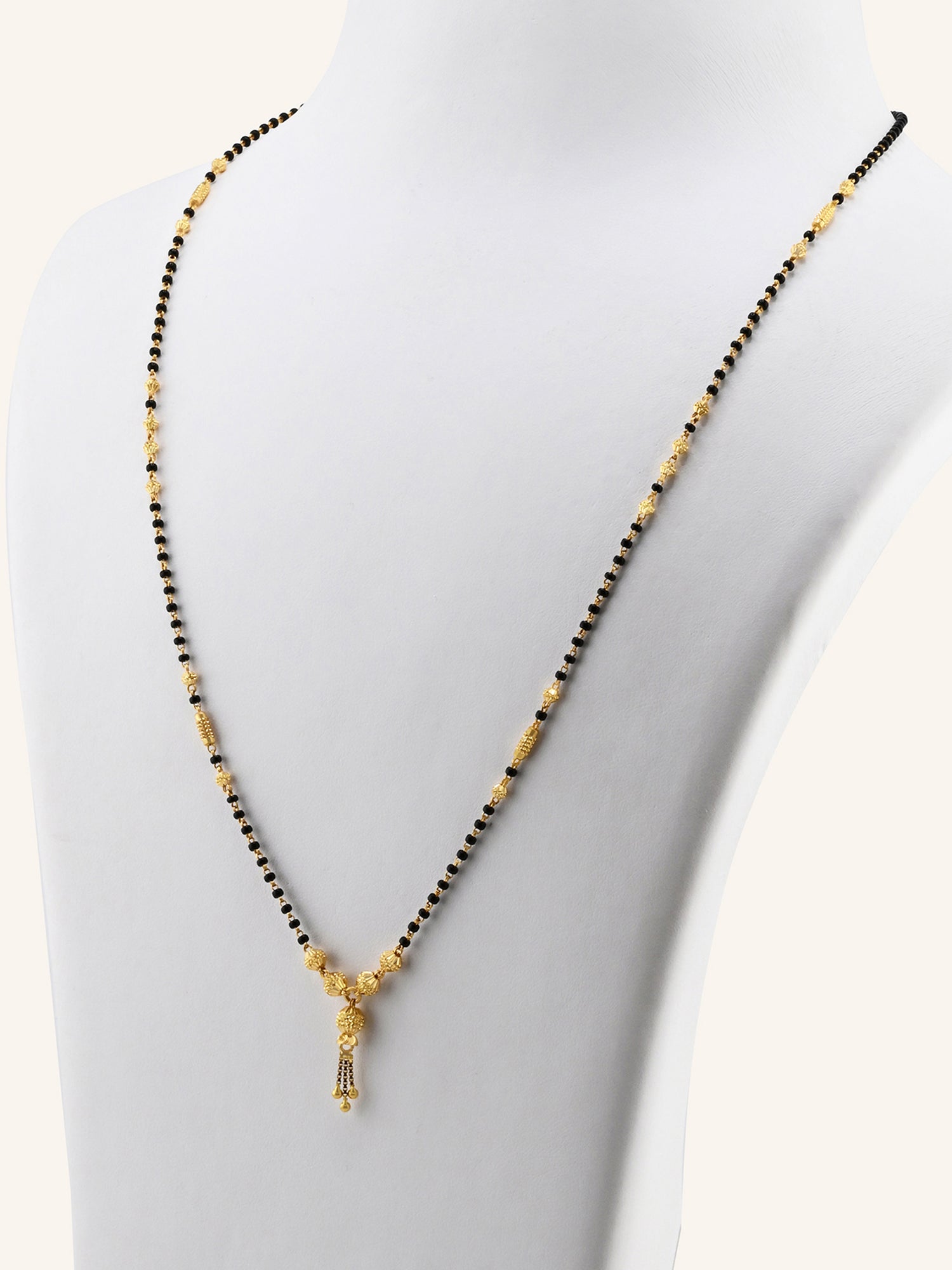 Authentic 22ct Gold Ball Long Mangal Sutra