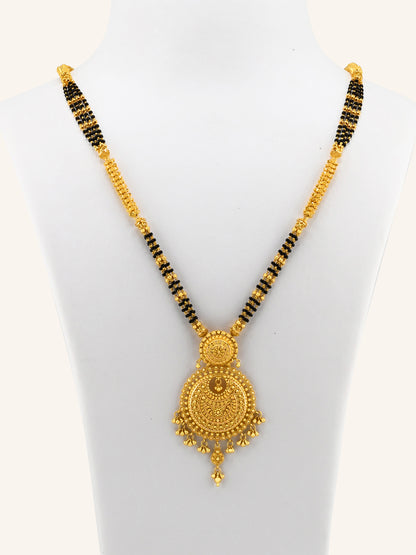 Divine 22ct Gold 4 Row Long Mangal Sutra