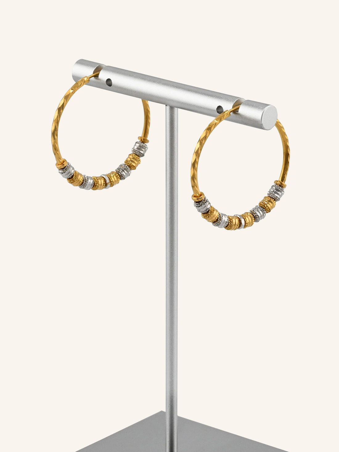 22ct Gold Two Tone Ball Bali