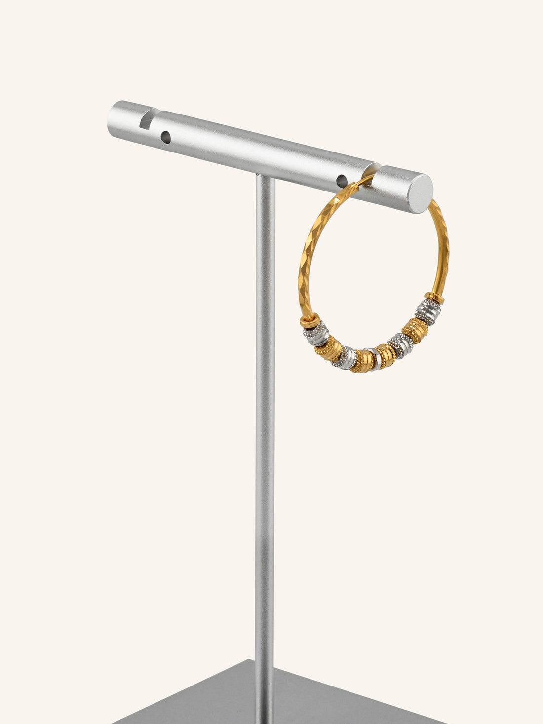 22ct Gold Two Tone Ball Bali