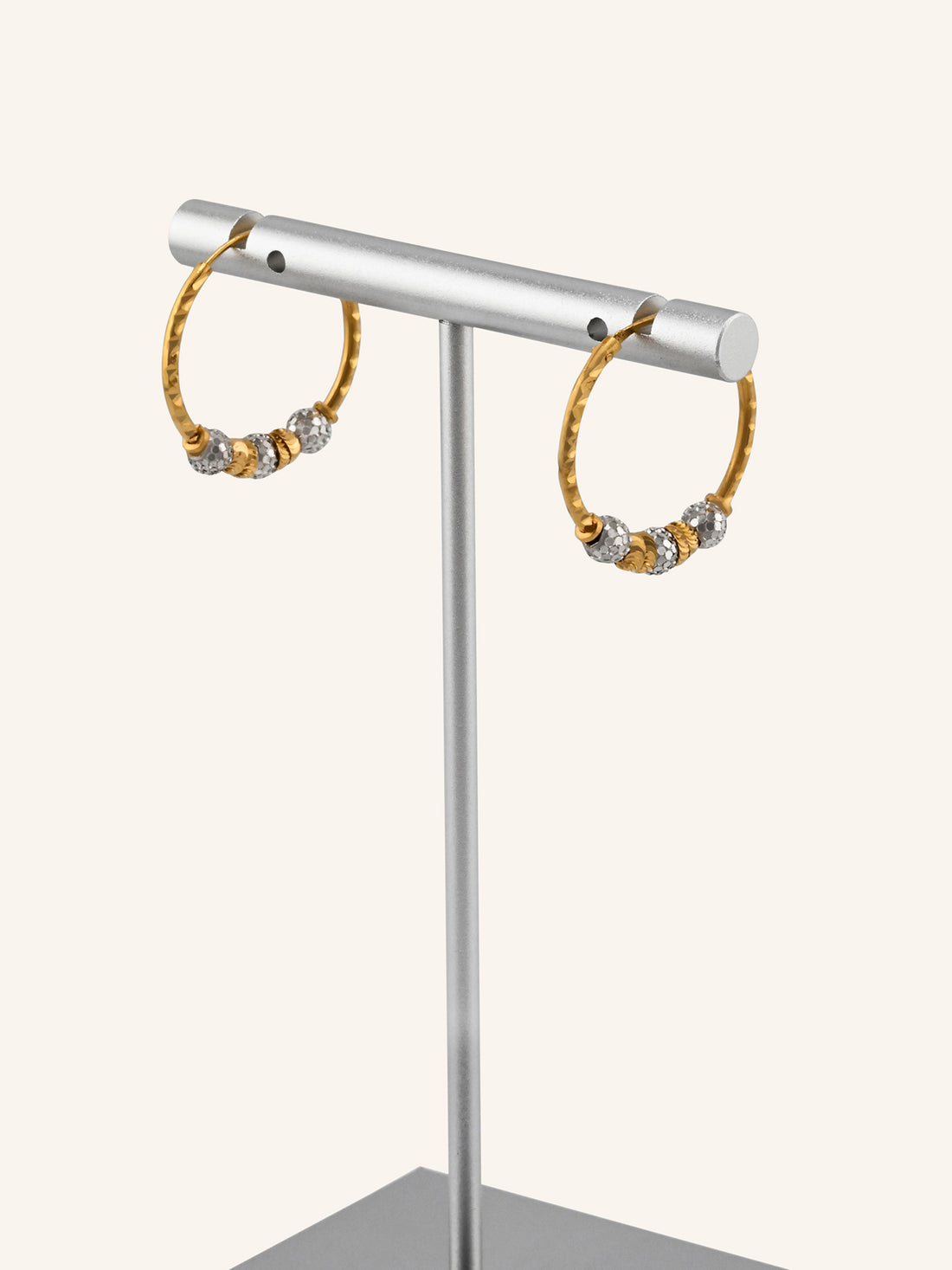 22ct Gold Two Tone Ball Bali