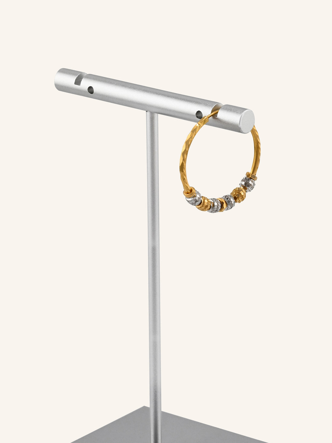 22ct Gold Two Tone Ball Bali