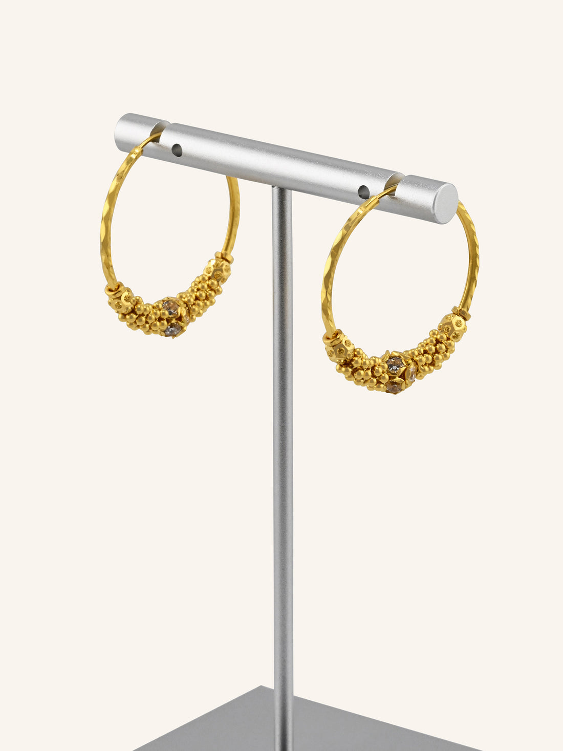 22ct Gold CZ Bali