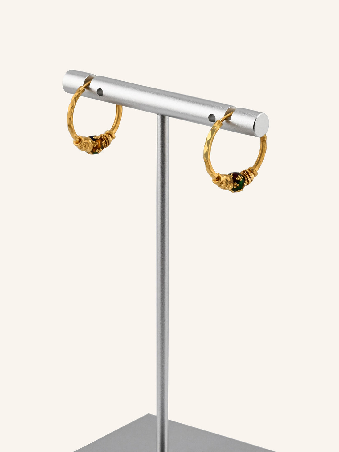 22ct Gold Minakari Ball Bali