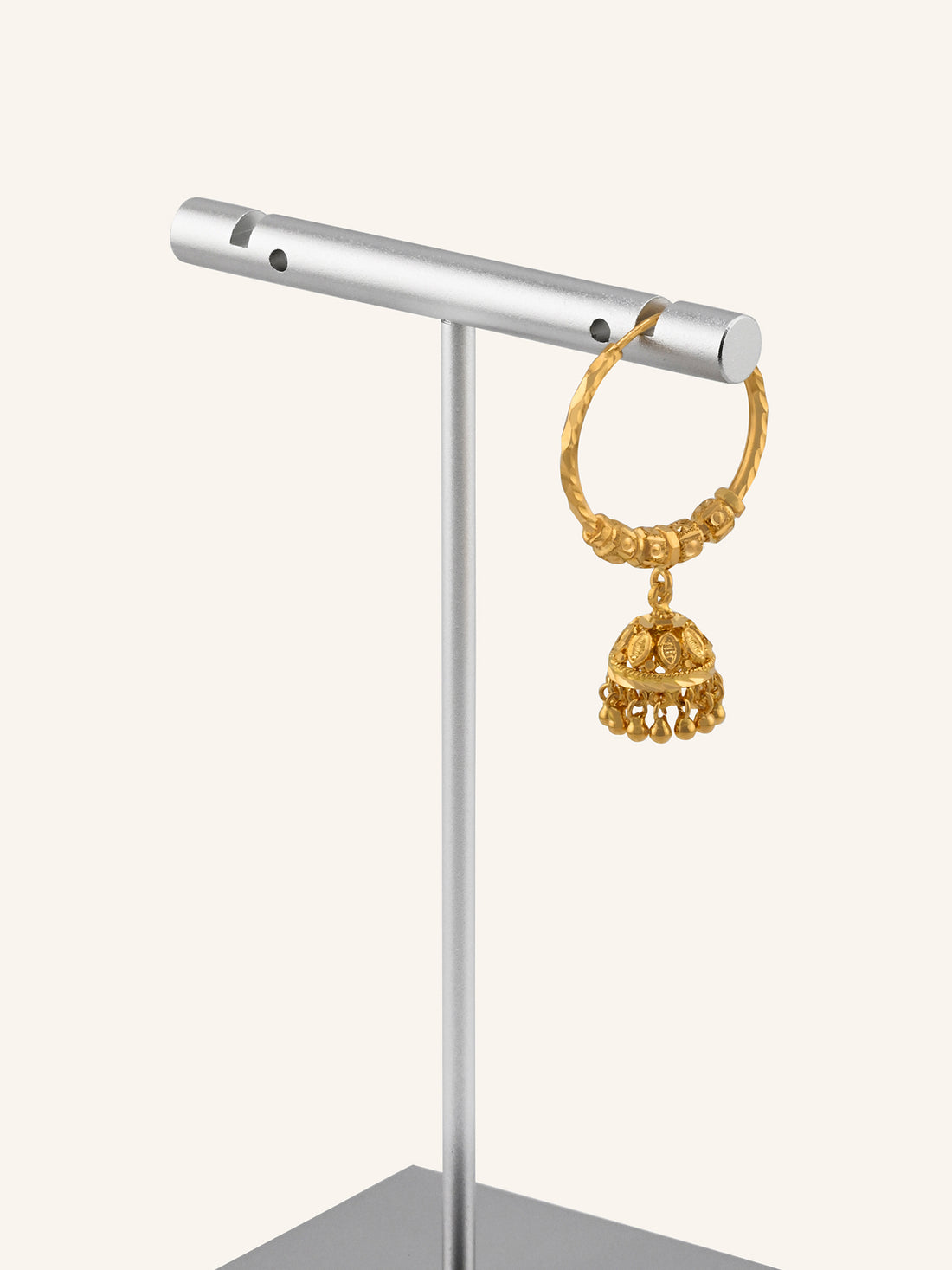 22ct Gold Ball Jhumki Bali