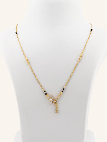 22ct Gold Modern CZ Mangal Sutra