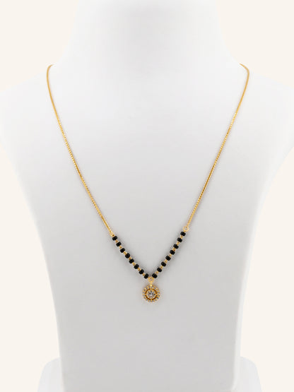 22ct Gold CZ Modern Mangal Sutra