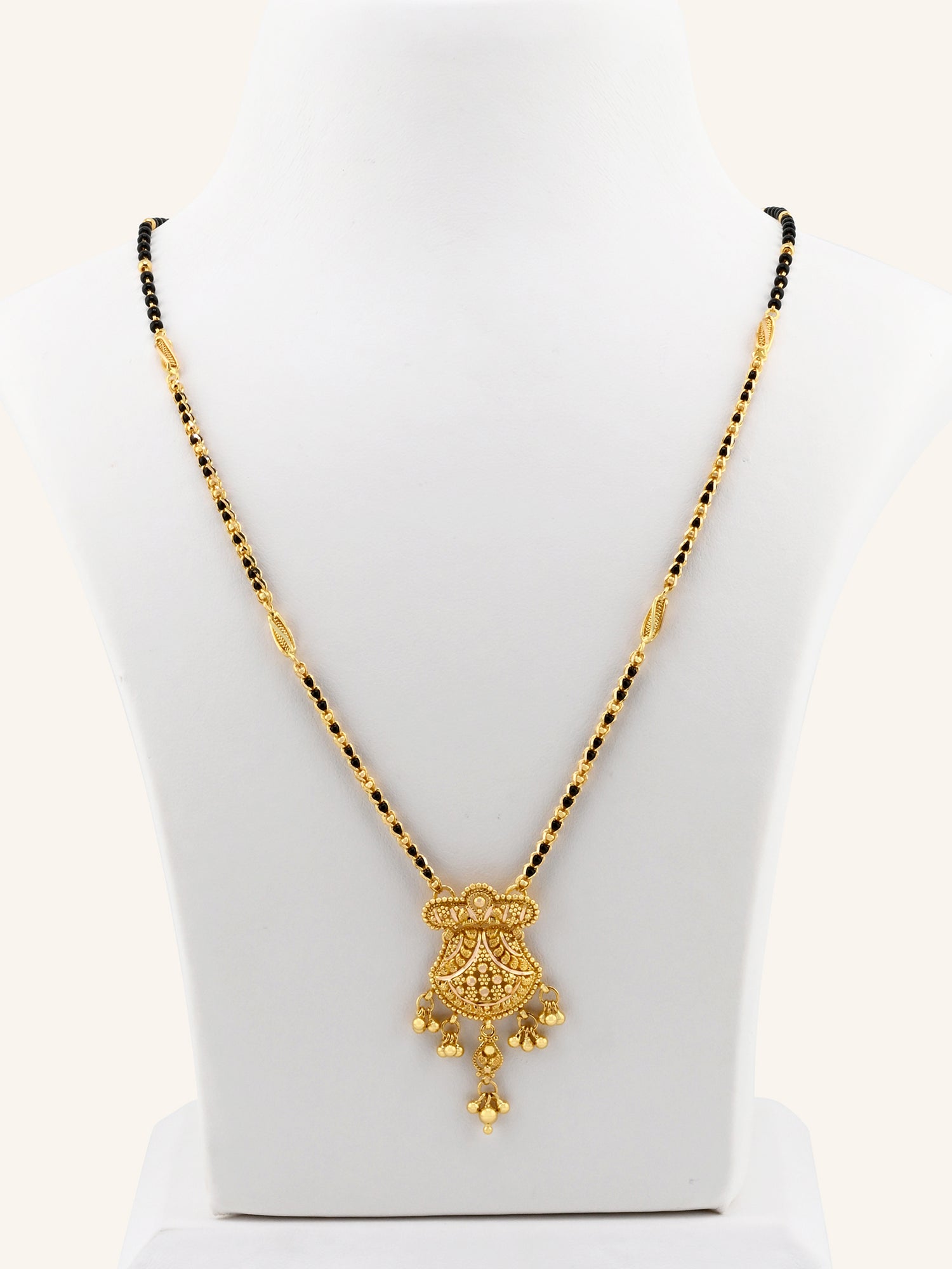 22ct Gold Filigree Mangal Sutra
