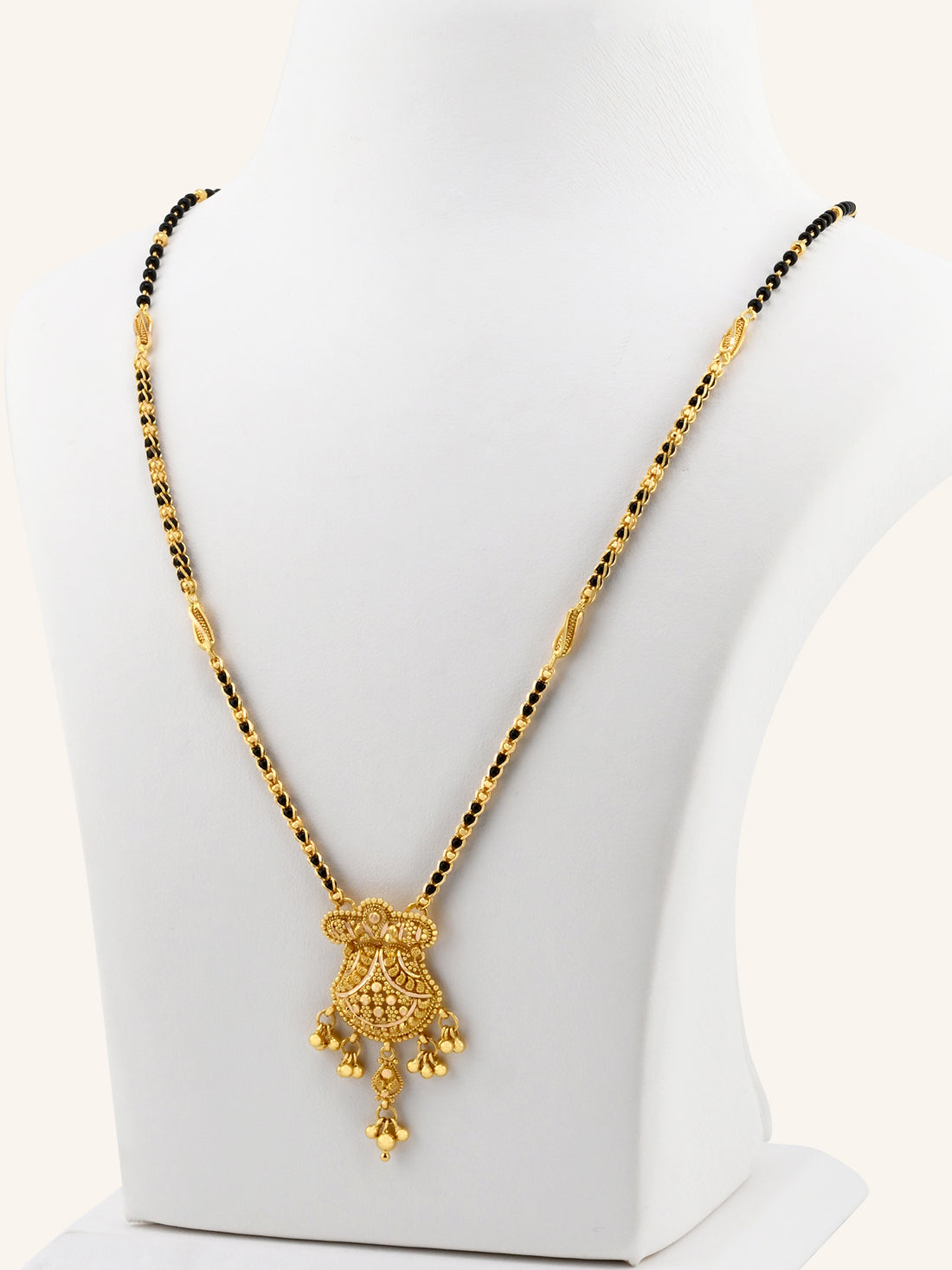 22ct Gold Filigree Mangal Sutra