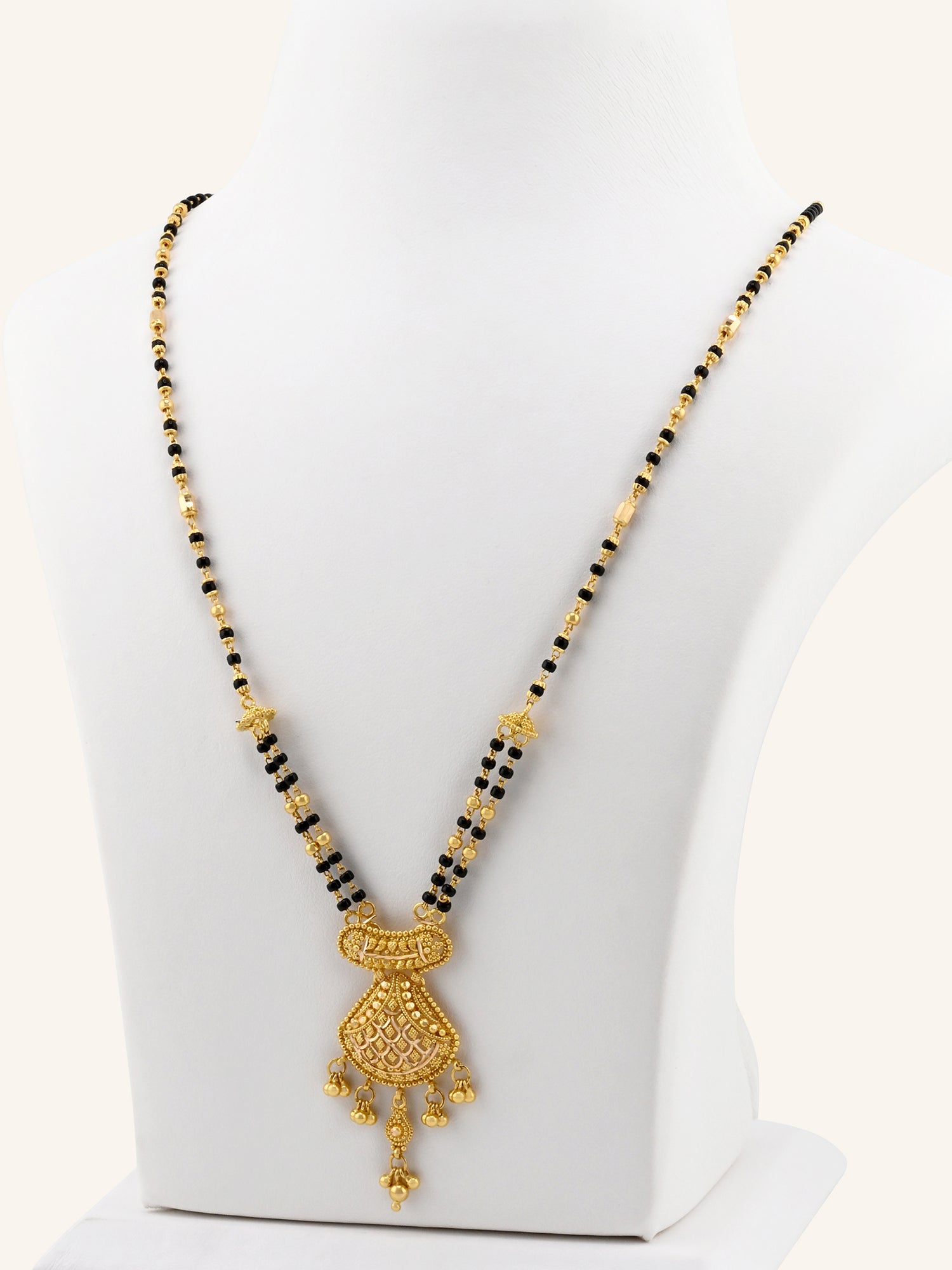 22ct Gold Filigree Mangal Sutra