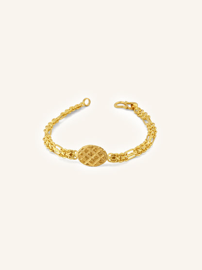 Cherished 22ct Gold Baby Bracelet