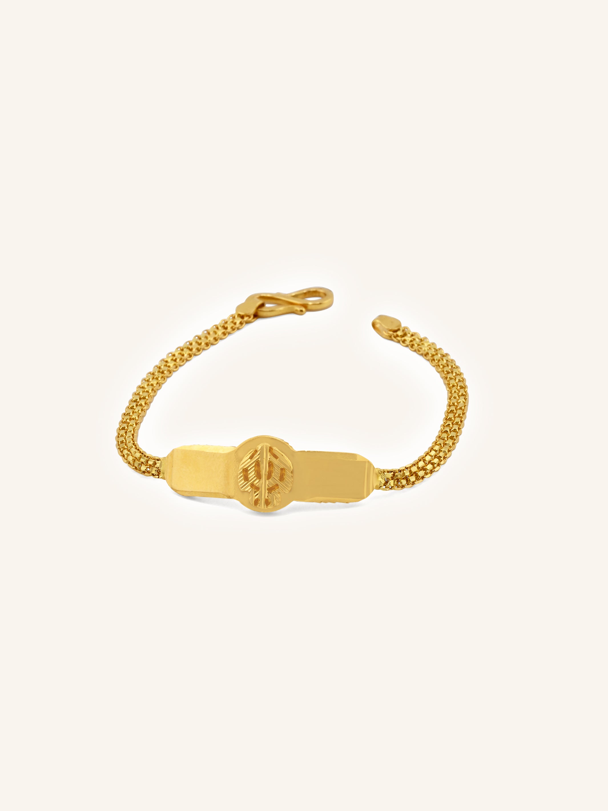 Blessed 22ct Gold Baby Bracelet