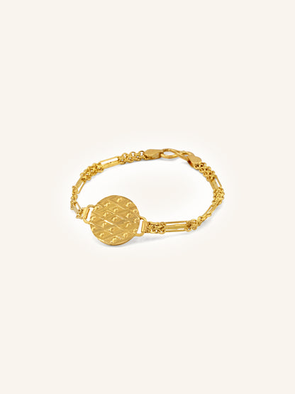 Cherished 22ct Gold Baby Bracelet