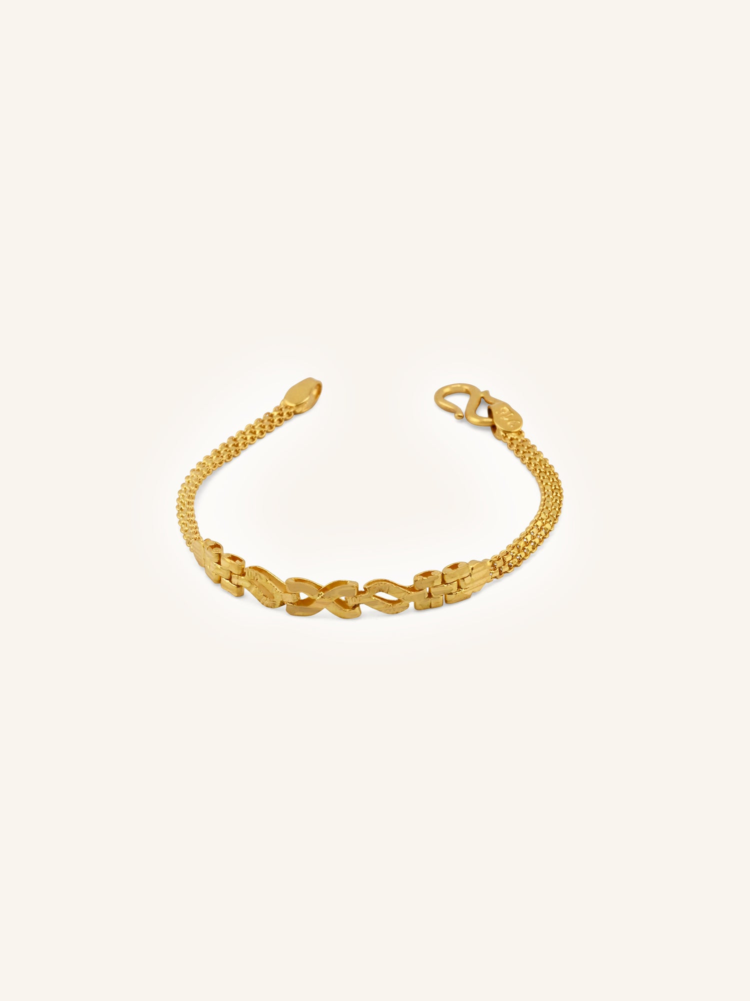 Cherished 22ct Gold Baby Bracelet