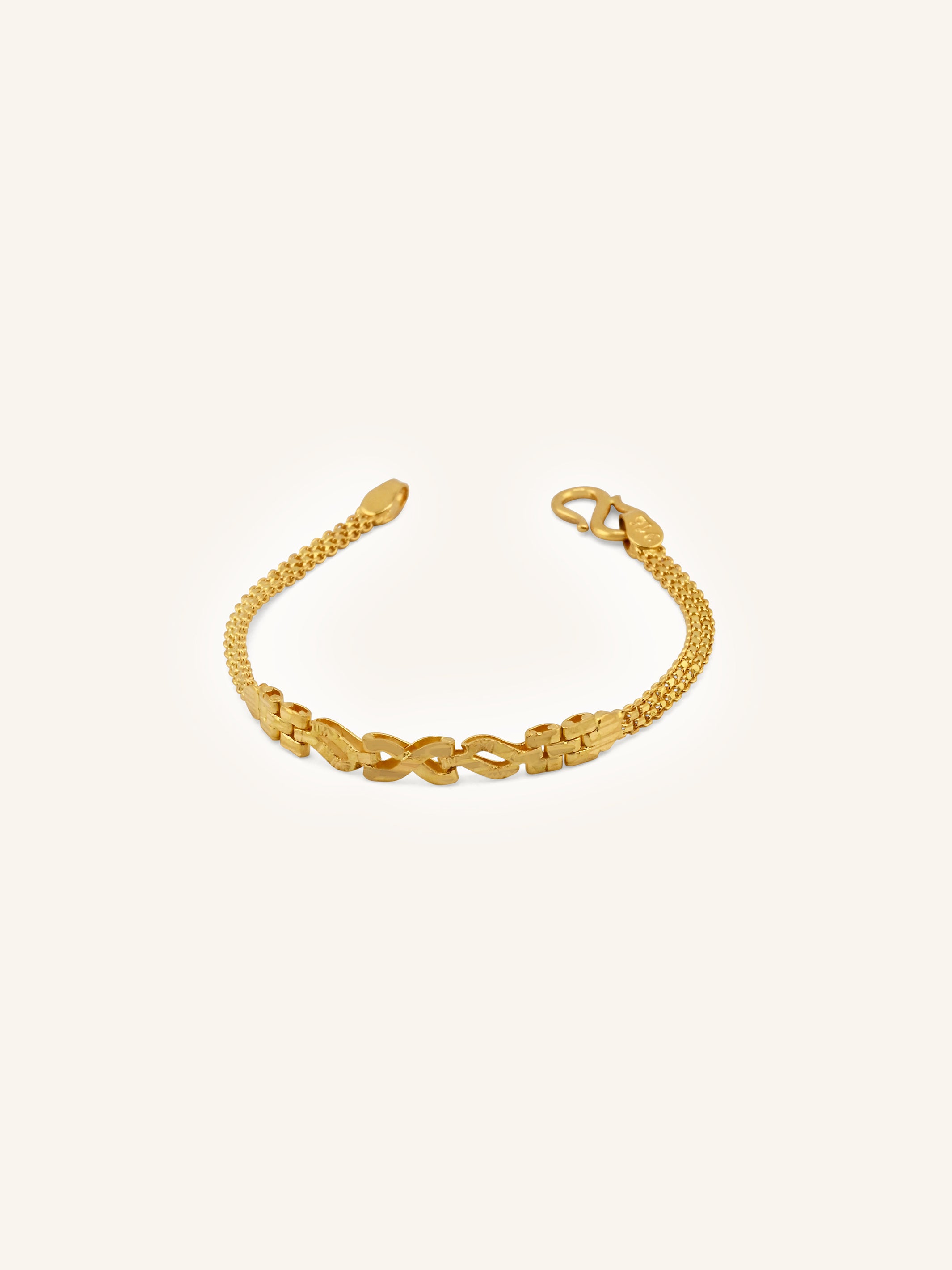 Cherished 22ct Gold Baby Bracelet