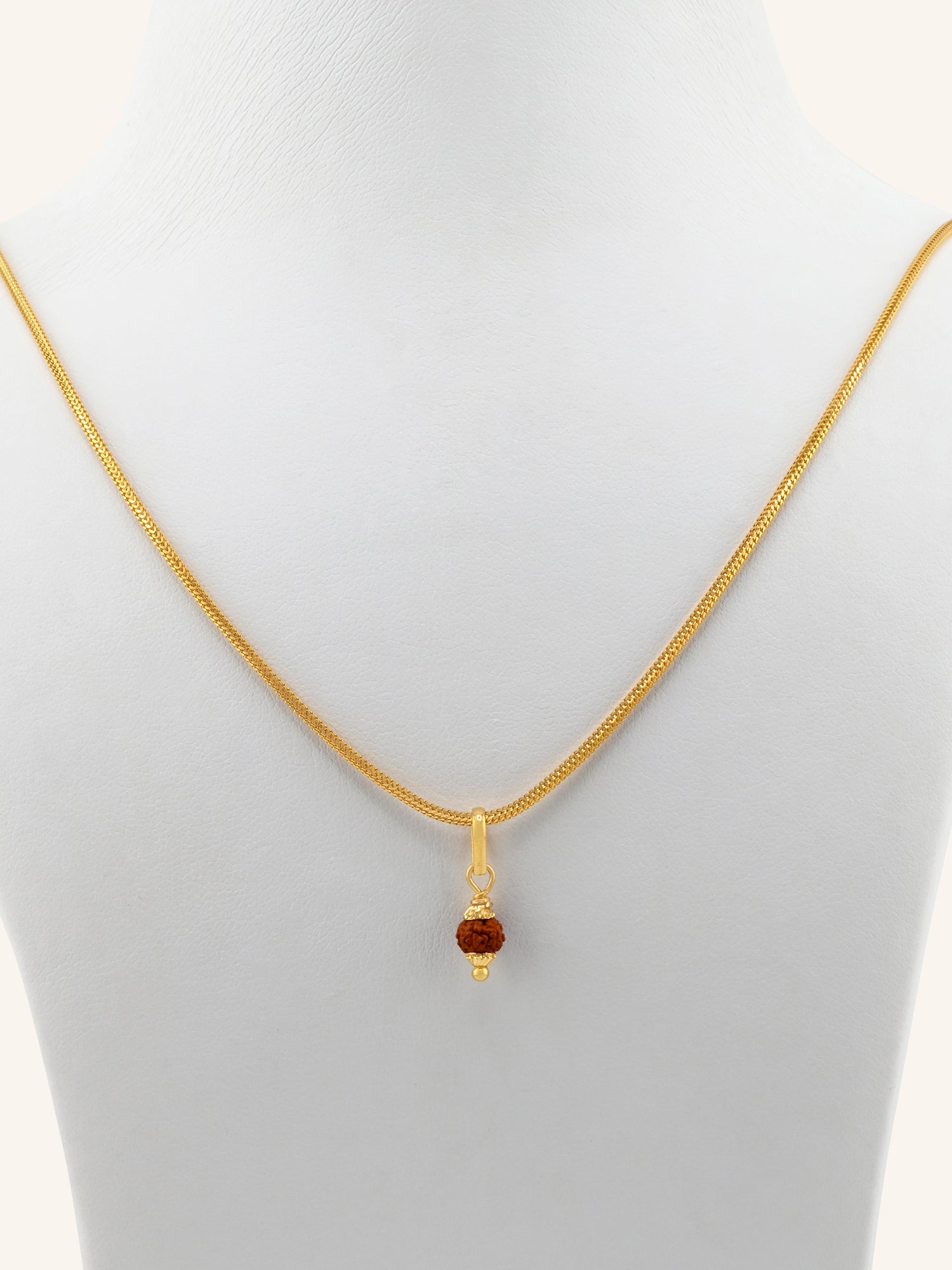22ct Gold Rudraksh Pendant