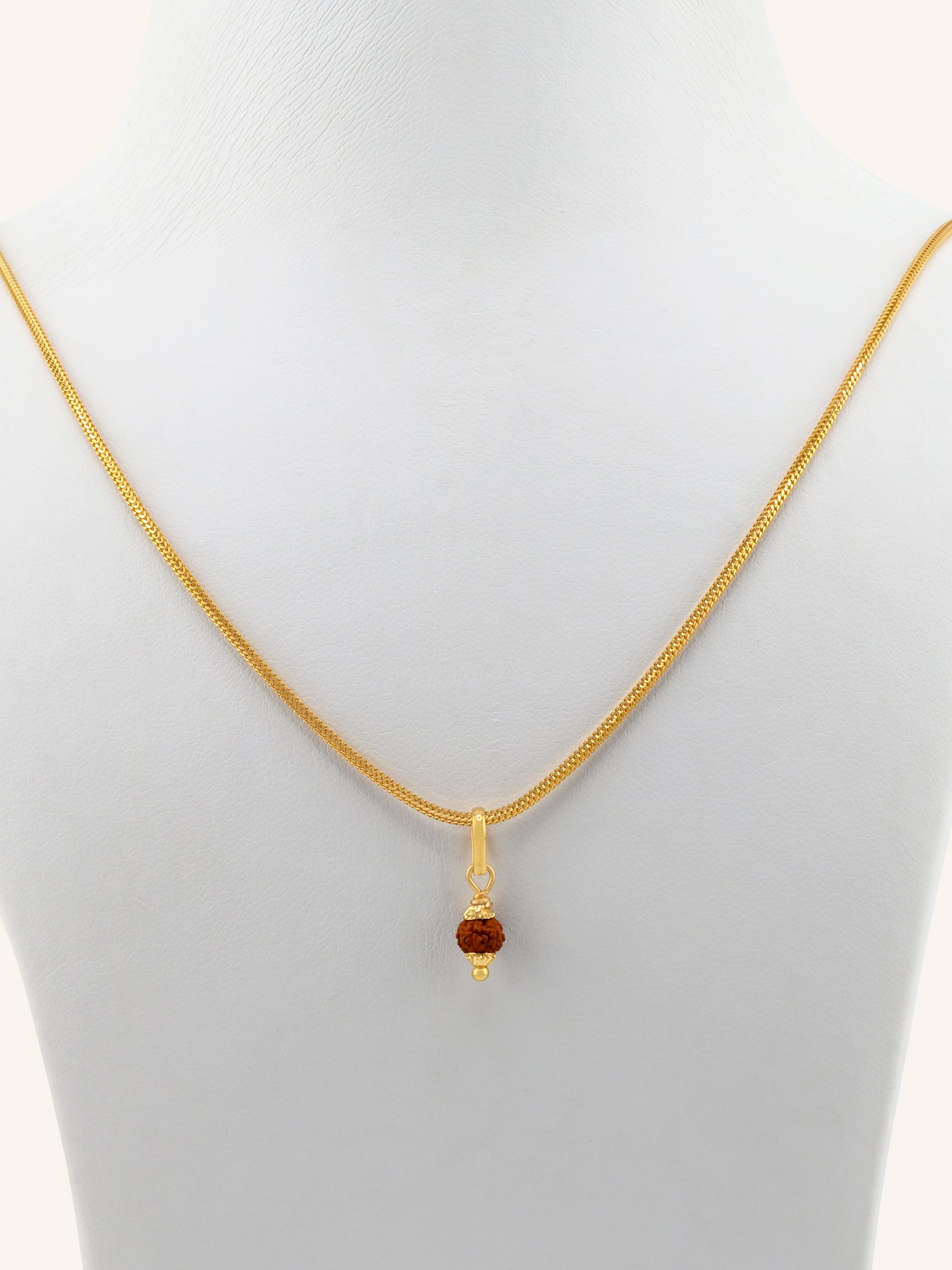 22ct Gold Rudraksh Pendant