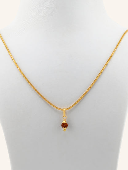 22ct Gold Rudraksh Pendant