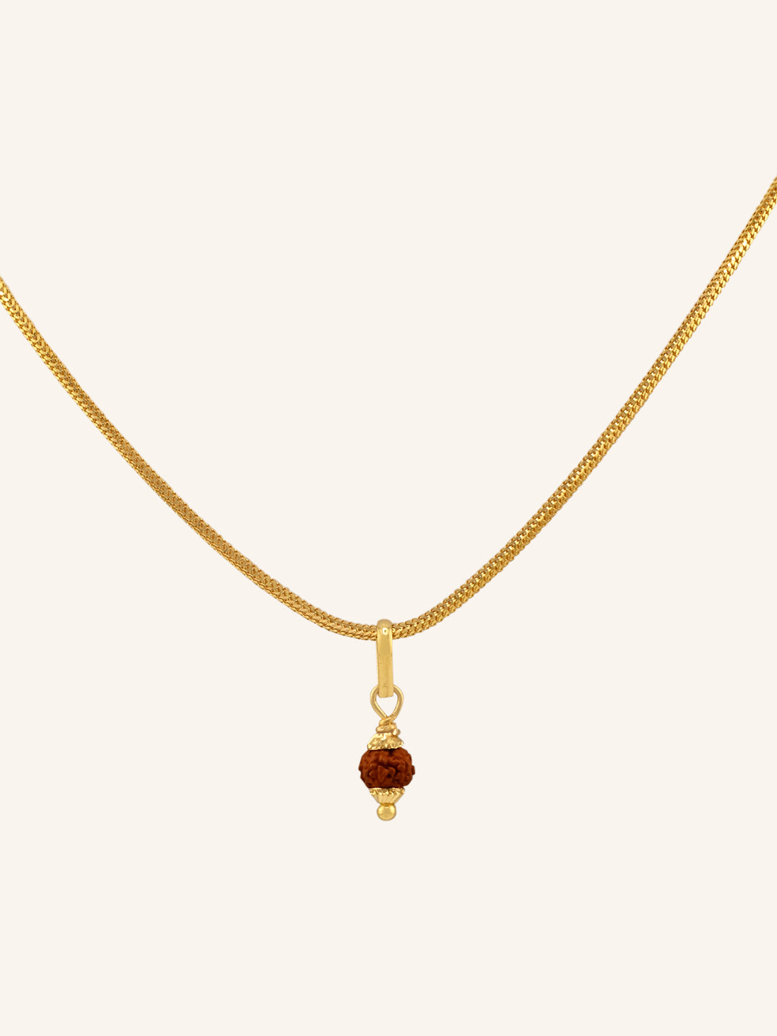 22ct Gold Rudraksh Pendant