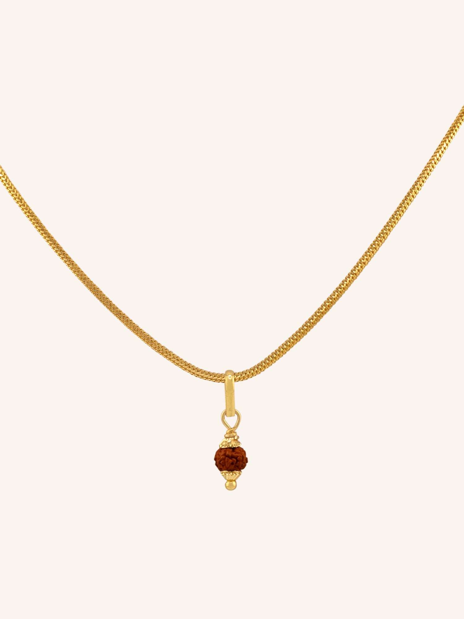 22ct Gold Rudraksh Pendant