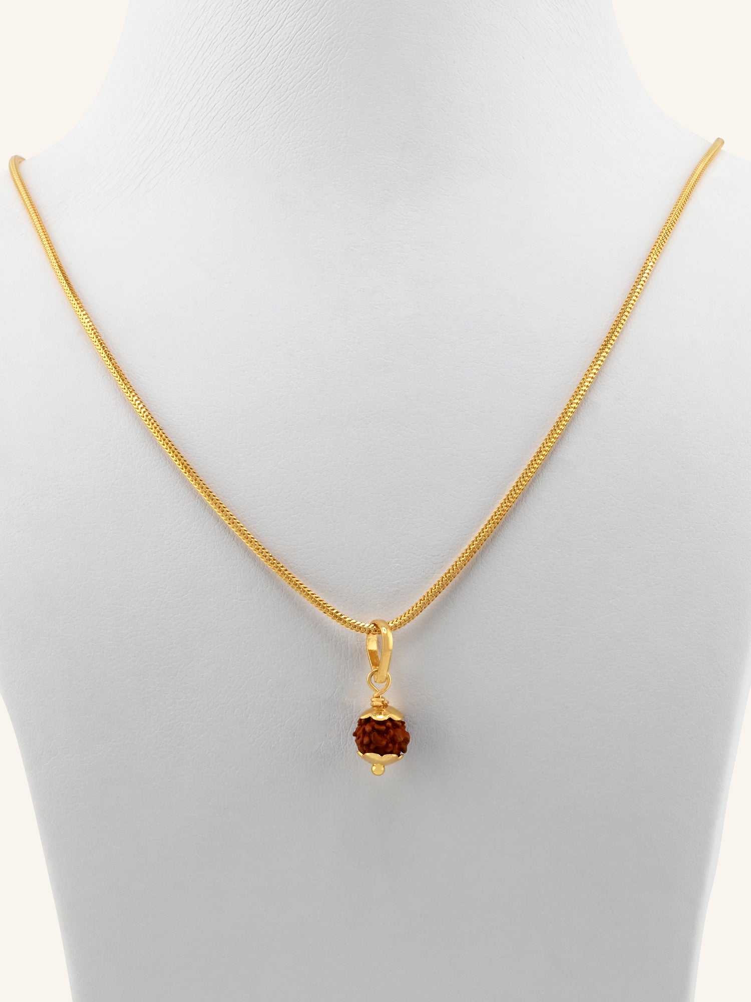 22ct Gold Rudraksha Pendant