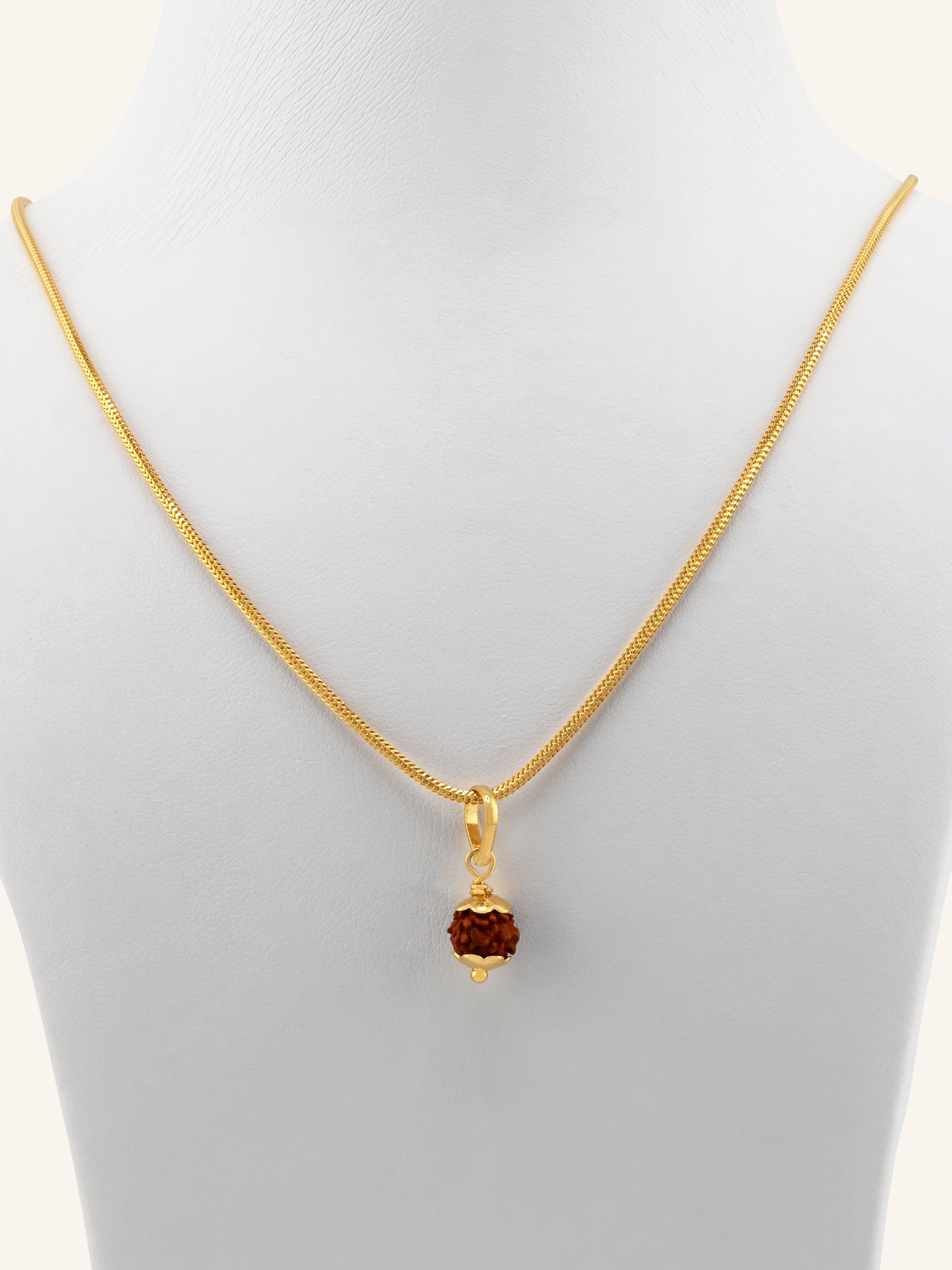 22ct Gold Rudraksha Pendant